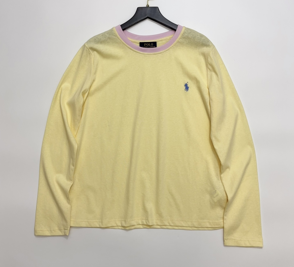 Polo Ralph Lauren Classic Pony Logo Crew Neck Relaxed Long Sleeve T-Shirt
