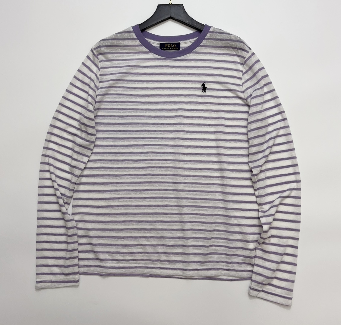 Polo Ralph Lauren Polo Classic Pony Logo Crew Neck Loose Long Sleeve T-Shirt