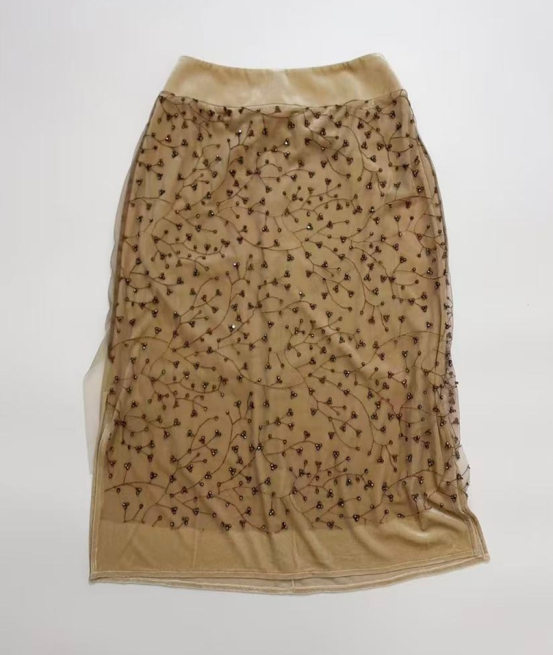 Iisense Velvet Skirt