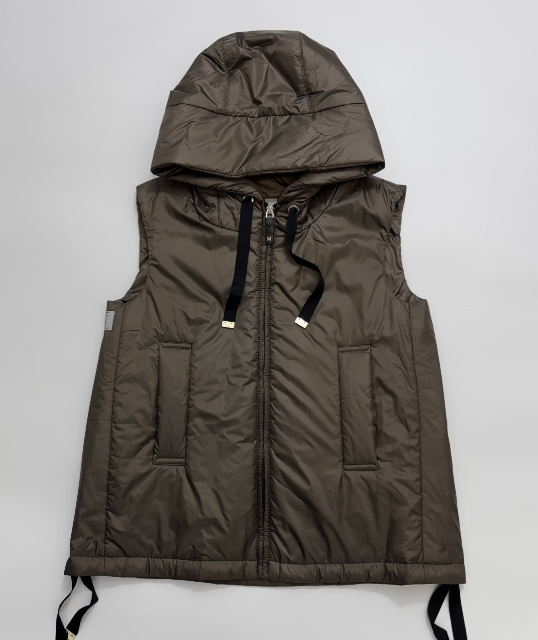 Max Mara Classic Camel Hair Vest - Chocolate