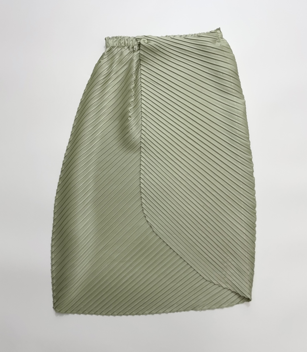 Issey Miyake Twill Pleated Skirt