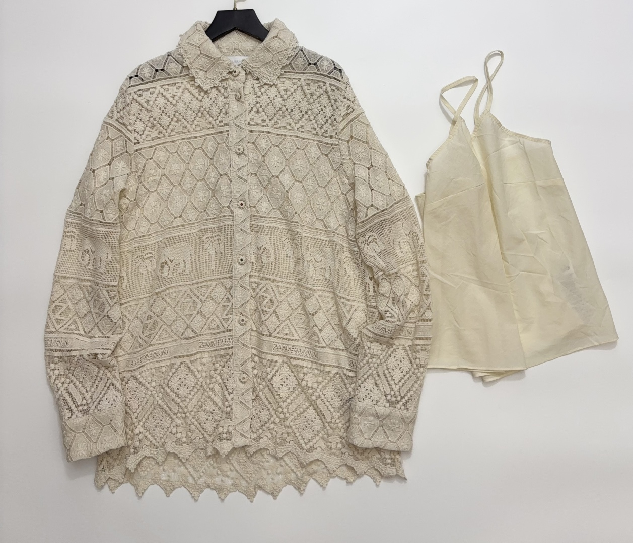 Zimmermann Indra Lace Shirt Top