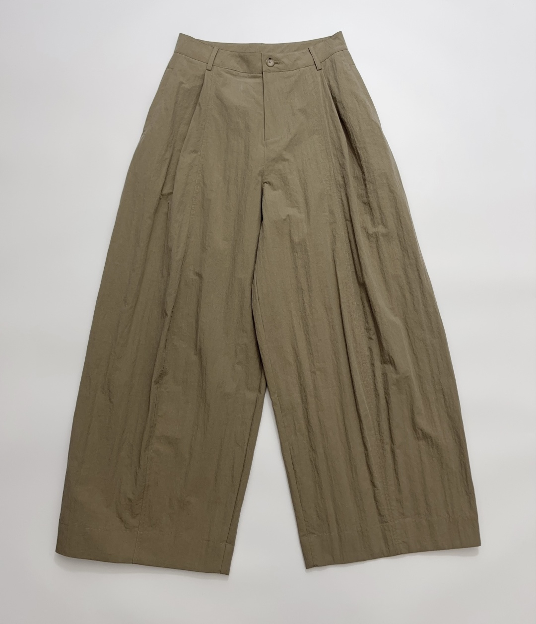 Studio Nicholson Pleated High-Waisted Loose Wide-Leg Trousers