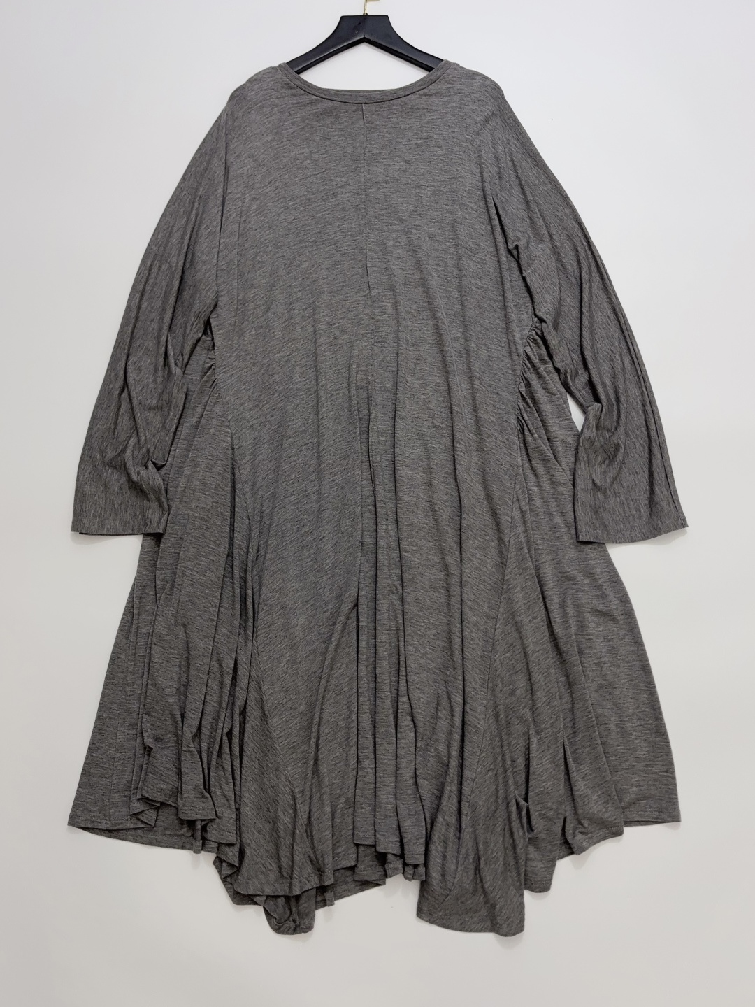 Pleated Wool Dress