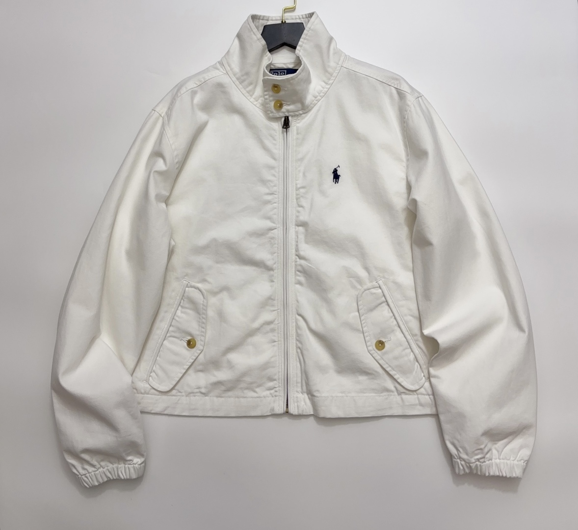 Polo Ralph Lauren Polo Cotton Twill Unisex Stand-Collar Short Jacket
