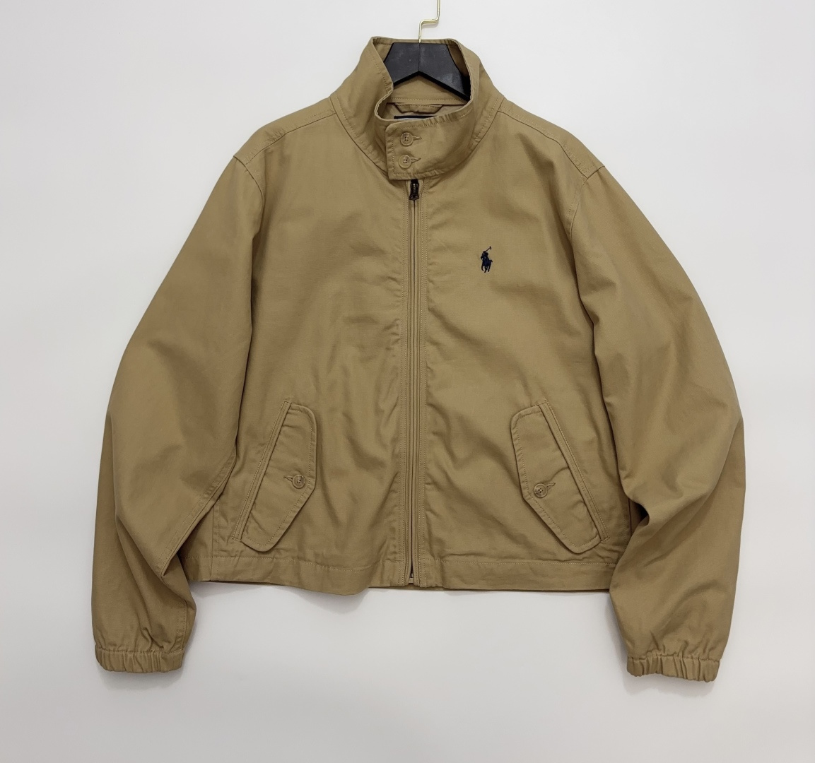 Polo Ralph Lauren Polo Cotton Twill Unisex Stand-Collar Short Jacket