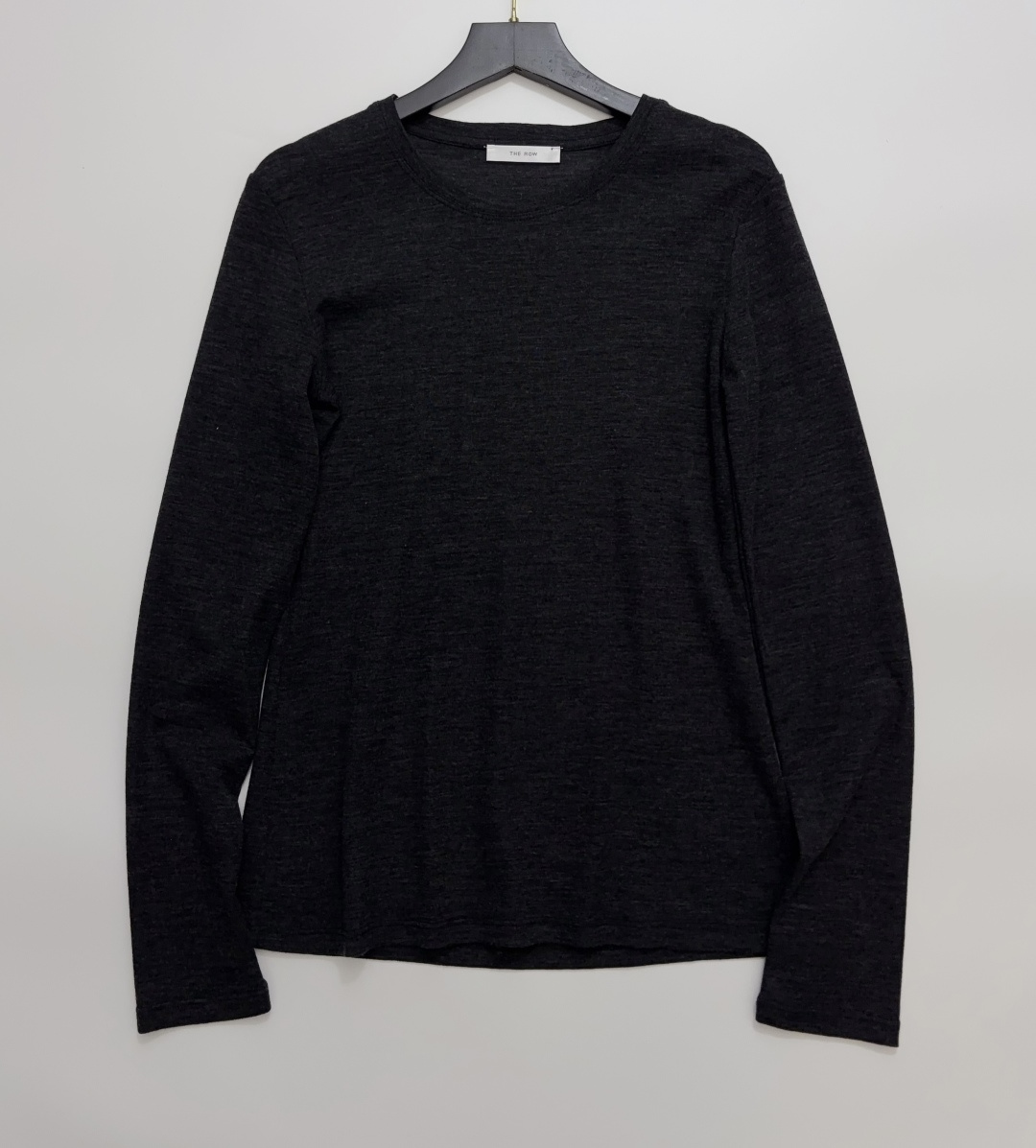 Wool Blend Slim-Fit Pullover Top