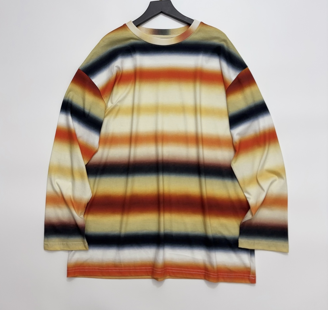 Loewe Colorblock Stripe Loose Fit T-Shirt