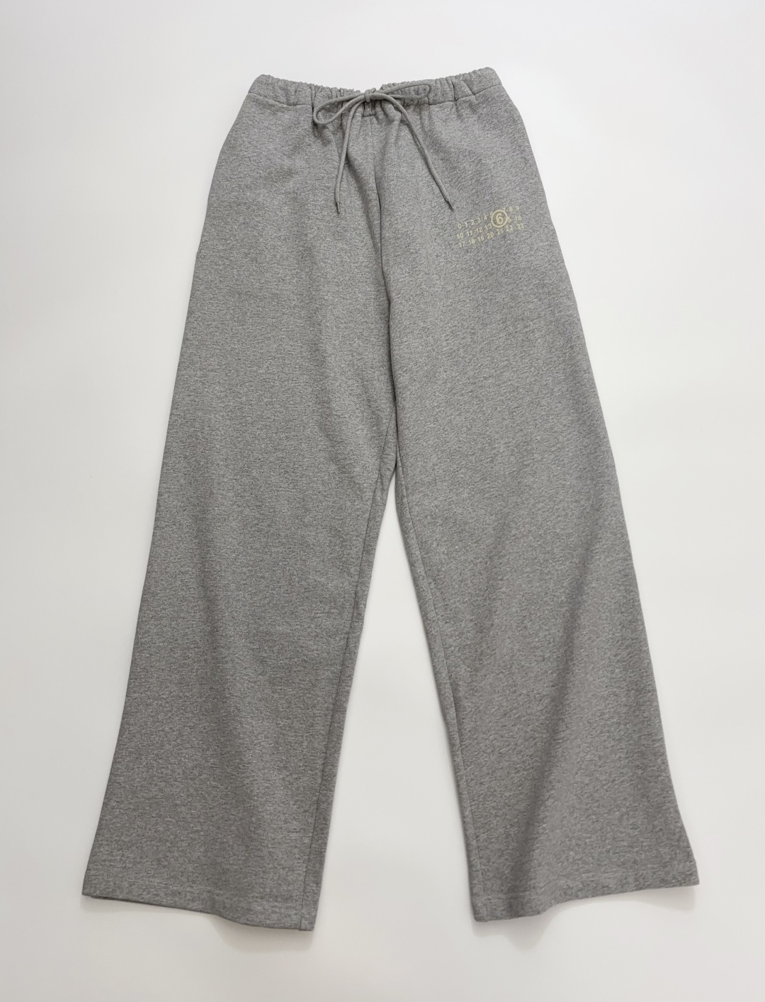 Drawstring Waist Straight Trousers