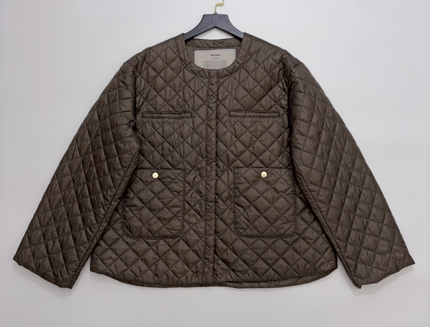 Max Mara Women's Brown Long Sleeve Cardigan