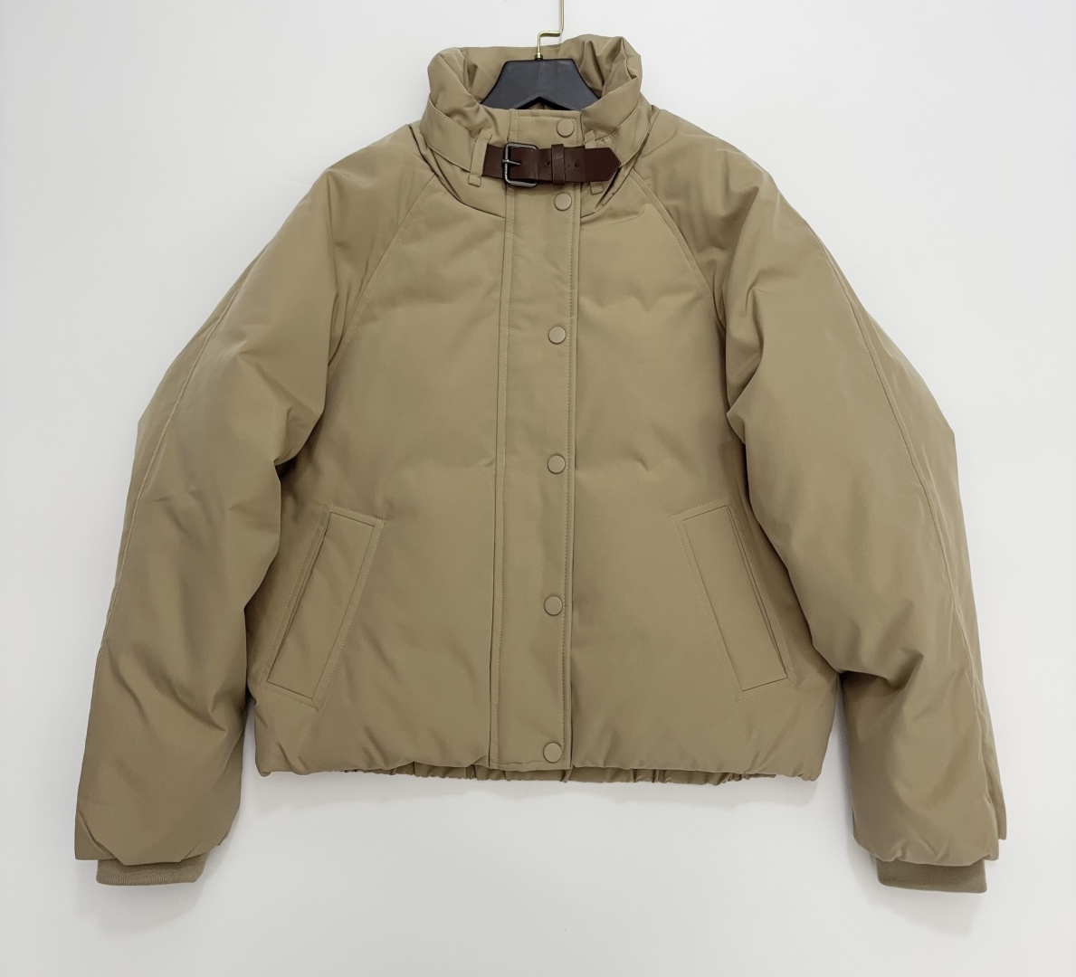 Burberry White Goose Down Puffer Jacket