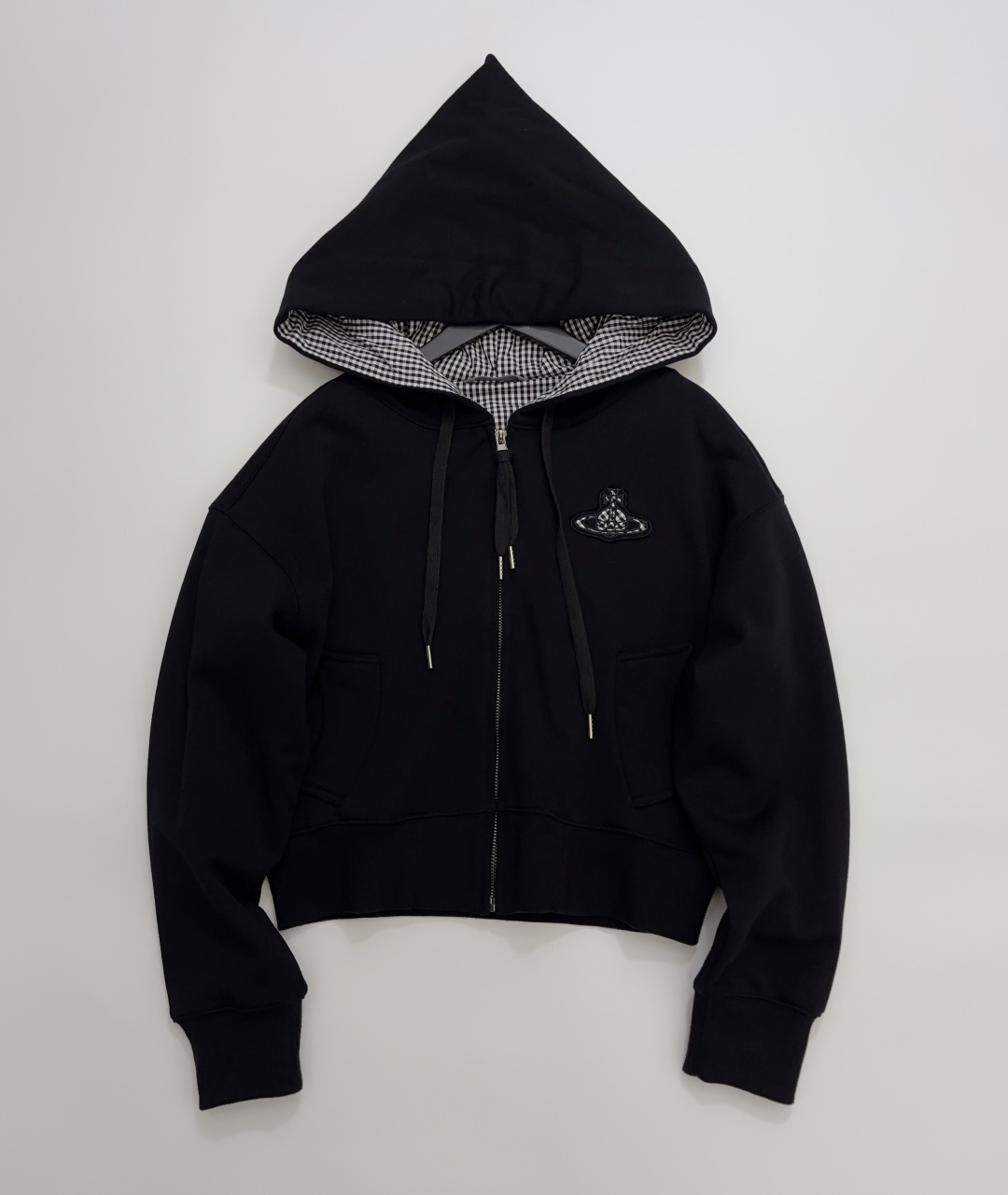 Vivienne Westwood Saturn Hooded Zip Sweatshirt