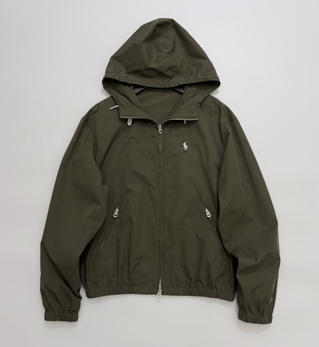 Polo Ralph Lauren Embroidered Pony Loose Hooded Jacket