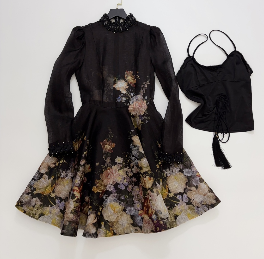 Zimmermann Elegant Long-Sleeve Dress