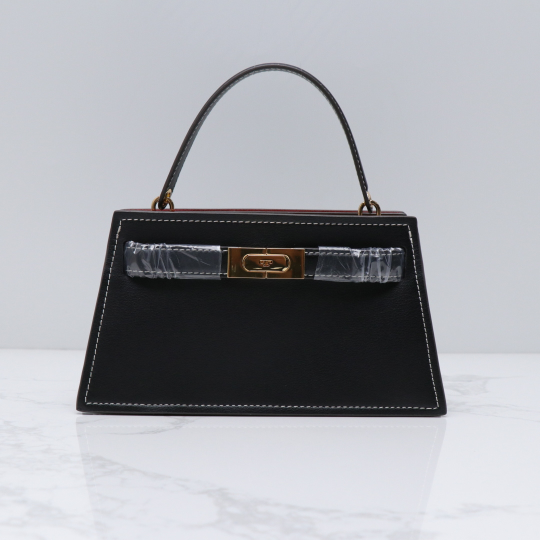 Tory Burch ～ Lee Radziwill 迷你手袋精选皮革 奢华 背带饰以光滑按扣 可轻松调节长度