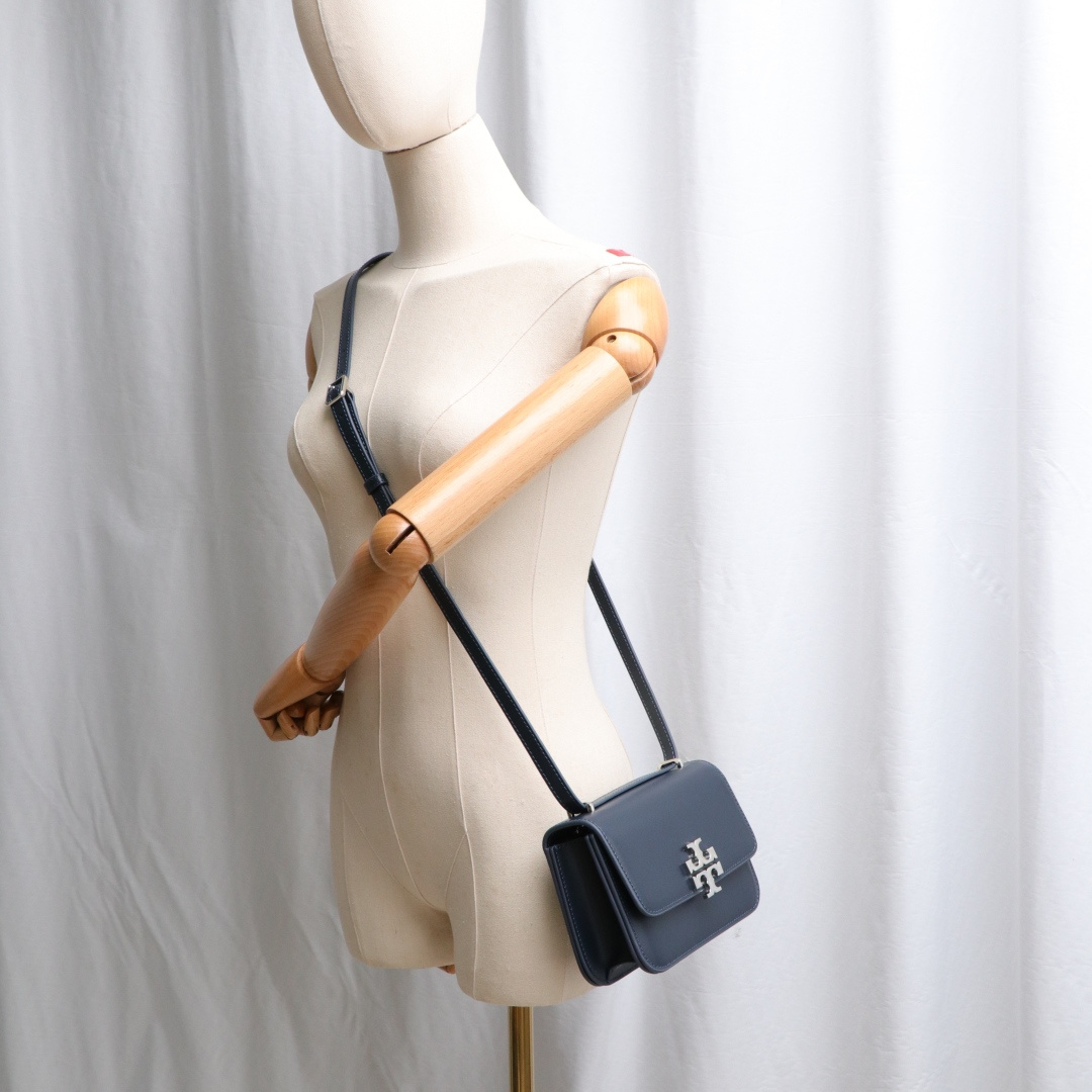 Tory Burch ～Tory Burch汤丽柏琦小号翻盖磁扣单肩包 可调肩带多口袋设计