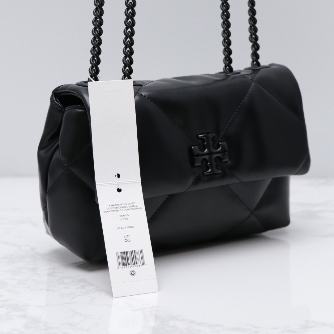 Tory Burch ～新款 黑武士 大小号最新款牛皮