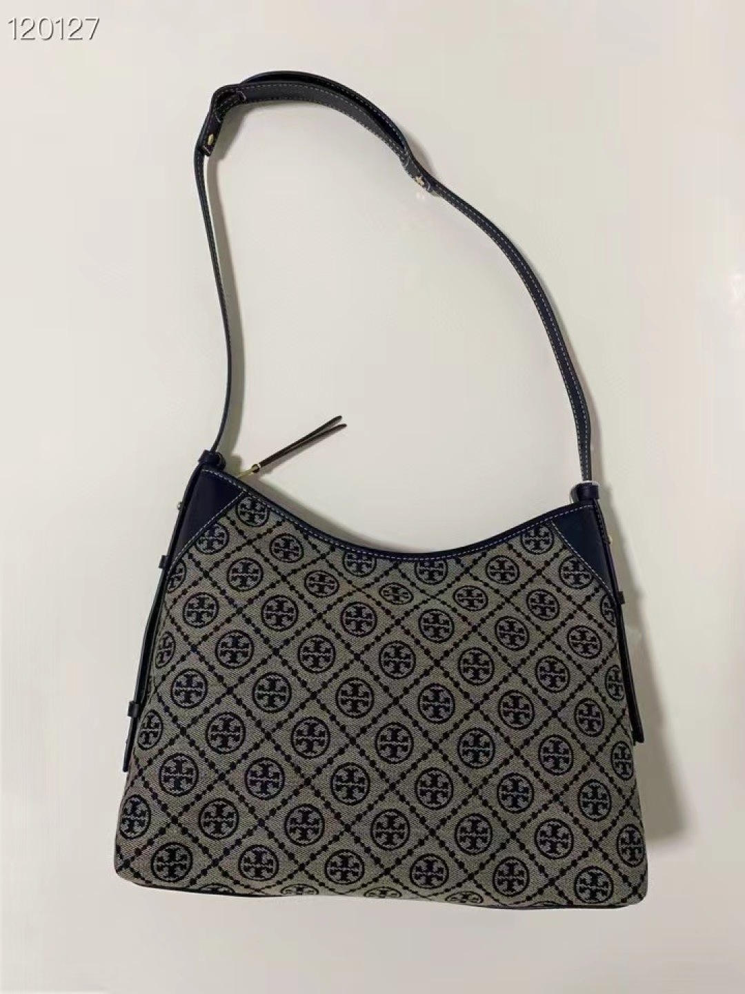 Tory Burch ～新款代购Toryburch老花hobo女包TB单肩腋下包百搭斜挎托特旅行包