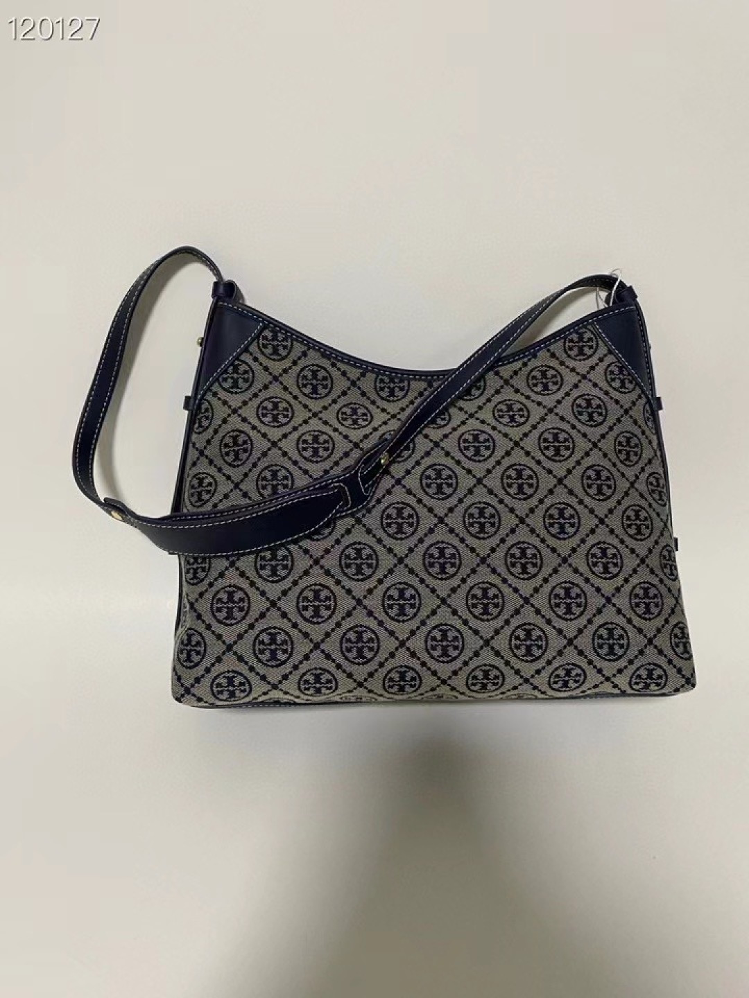 Tory Burch ～新款代购Toryburch老花hobo女包TB单肩腋下包百搭斜挎托特旅行包