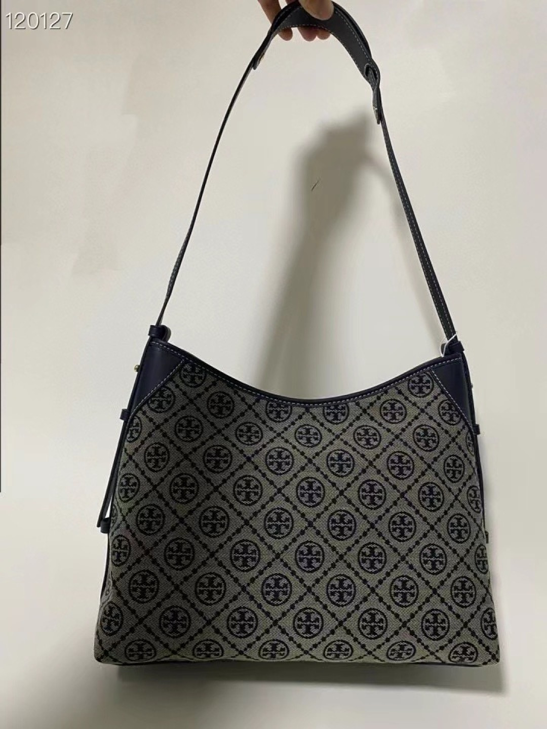 Tory Burch ～新款代购Toryburch老花hobo女包TB单肩腋下包百搭斜挎托特旅行包