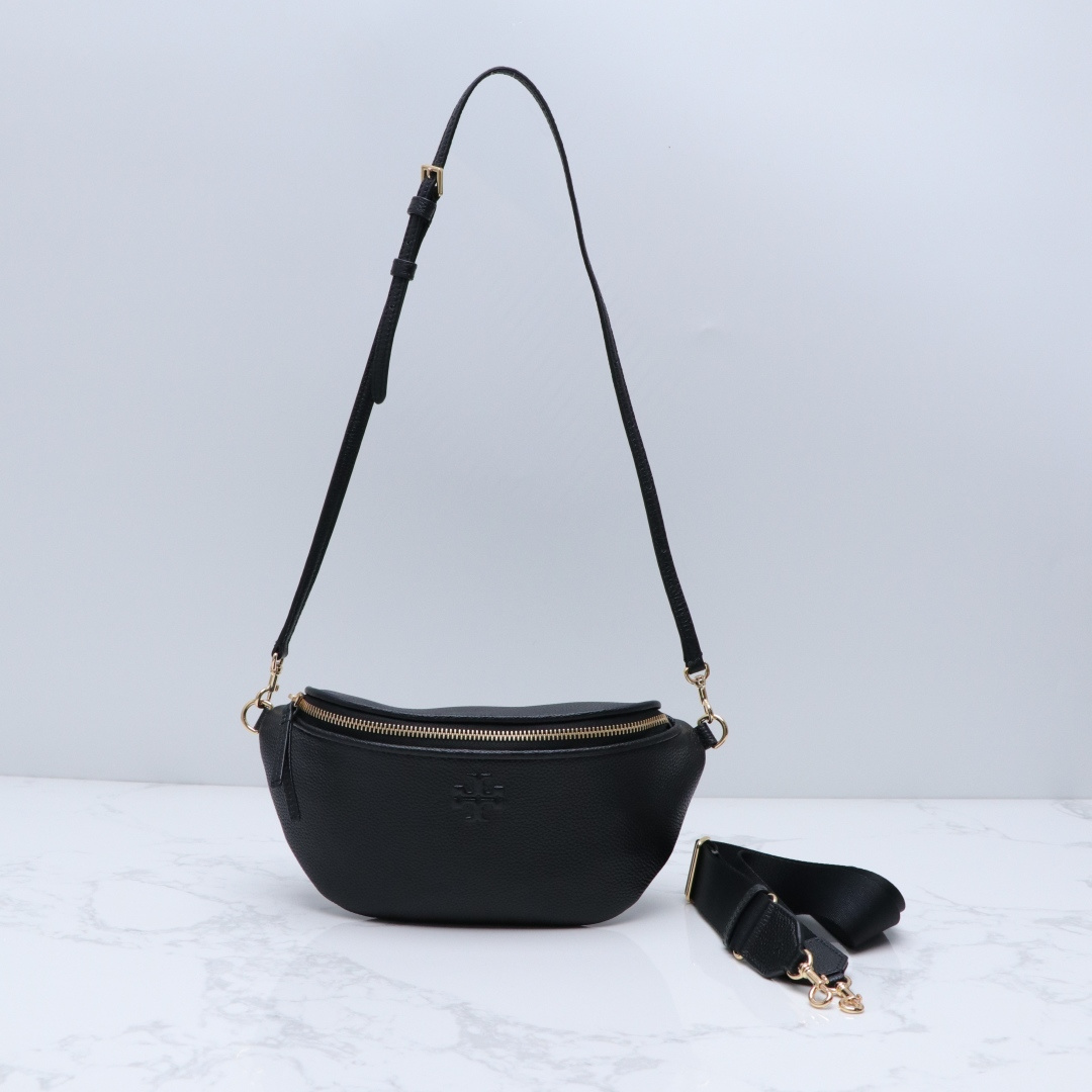 Tory Burch ～最新款 Tory Burch新款腰包胸包Thea两用包双肩带轻便