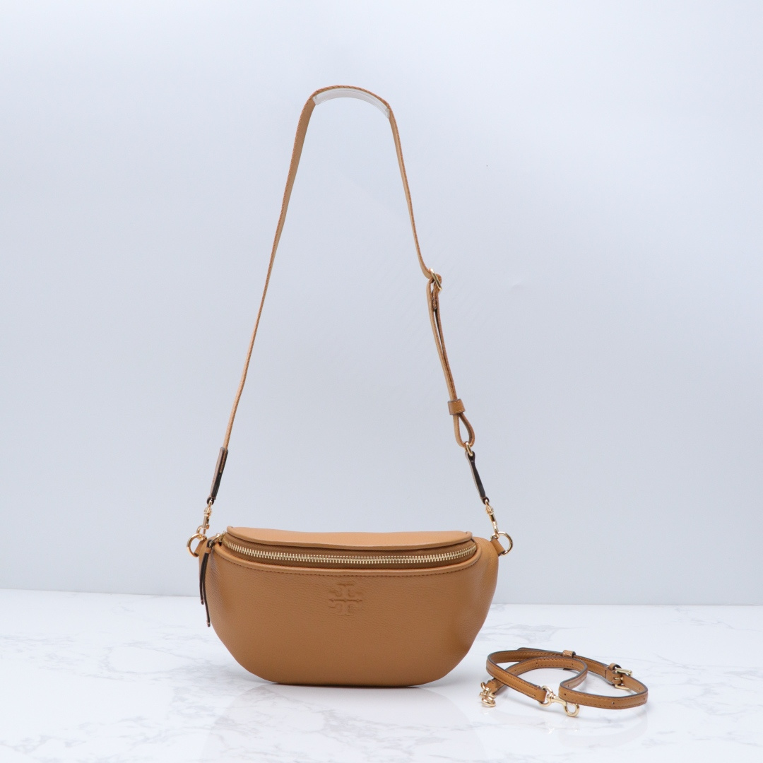 Tory Burch ～最新款 Tory Burch新款腰包胸包Thea两用包双肩带轻便