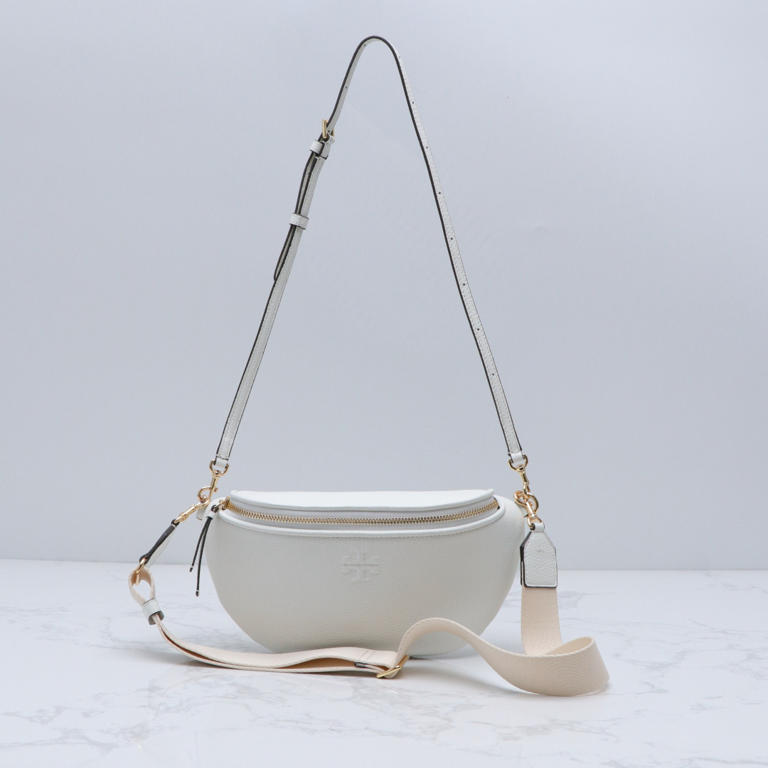 Tory Burch ～最新款 Tory Burch新款腰包胸包Thea两用包双肩带轻便