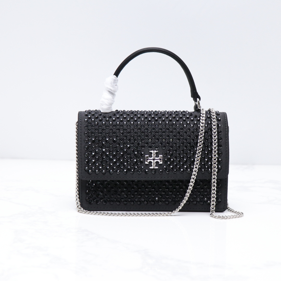 Tory Burch ～TB新款Kira 迷你手提链条钱夹