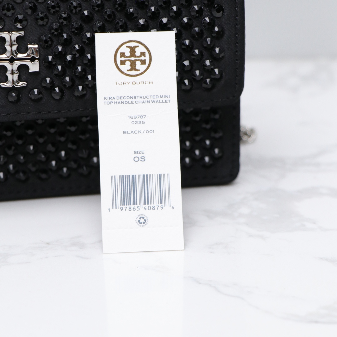 Tory Burch ～TB新款Kira 迷你手提链条钱夹