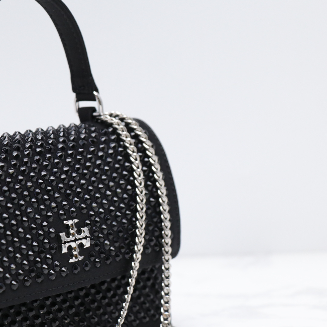 Tory Burch ～TB新款Kira 迷你手提链条钱夹