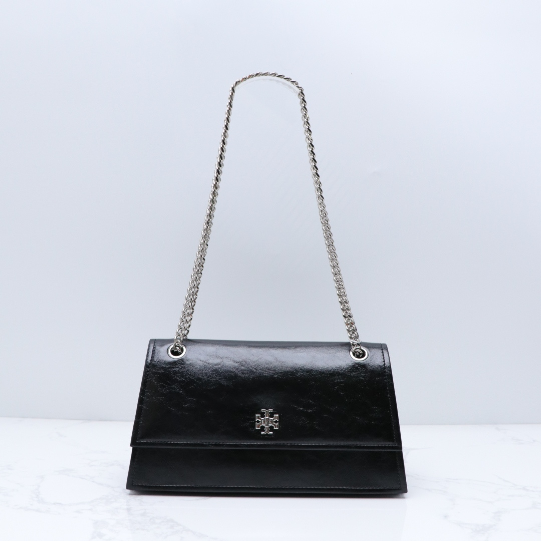 Tory Burch ～ToryBurch TB Kira法棍包油蜡牛皮