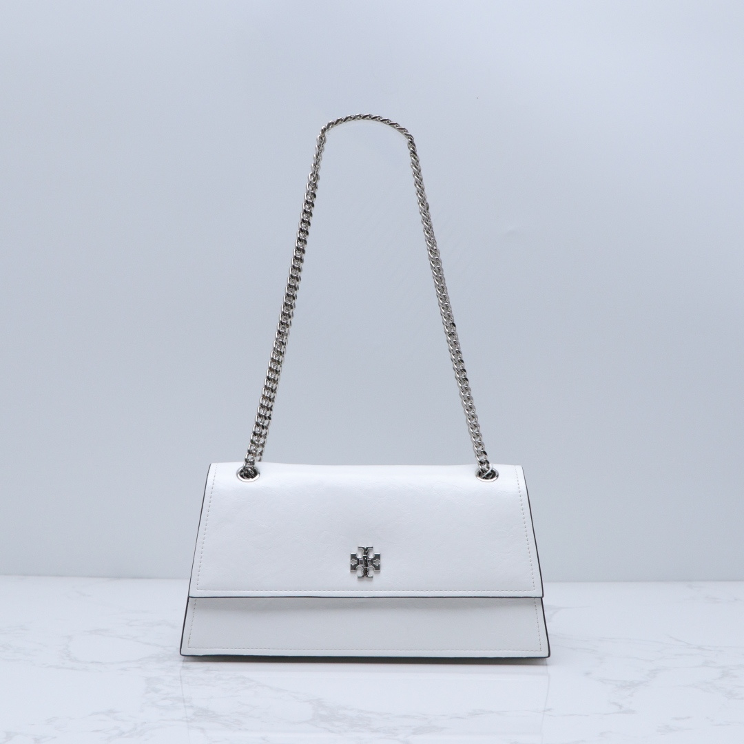Tory Burch ～ToryBurch TB Kira法棍包油蜡牛皮