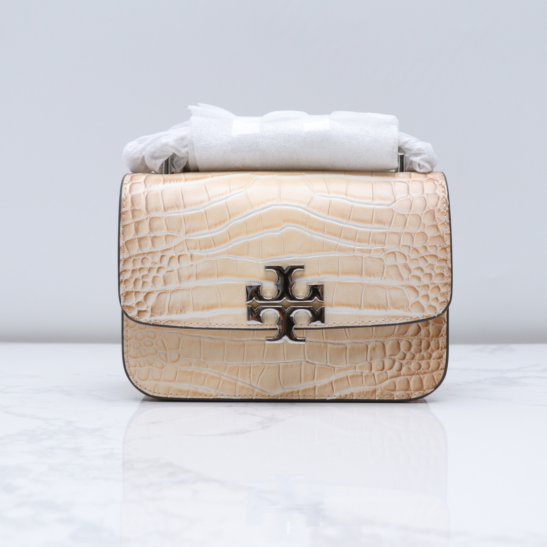 Tory Burch ～Tory Burch汤丽柏琦小号翻盖磁扣单肩包 链条肩带多口袋设计