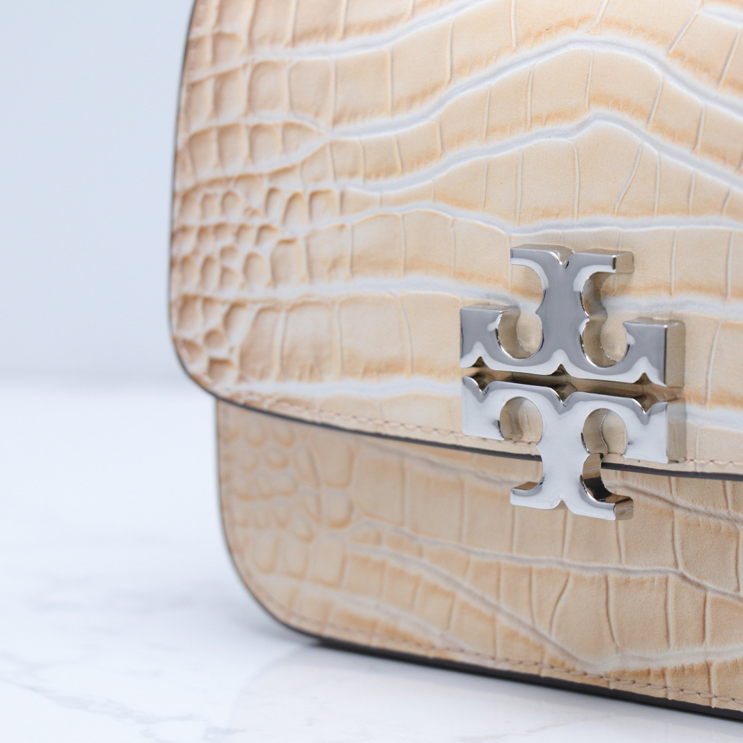 Tory Burch ～Tory Burch汤丽柏琦小号翻盖磁扣单肩包 链条肩带多口袋设计