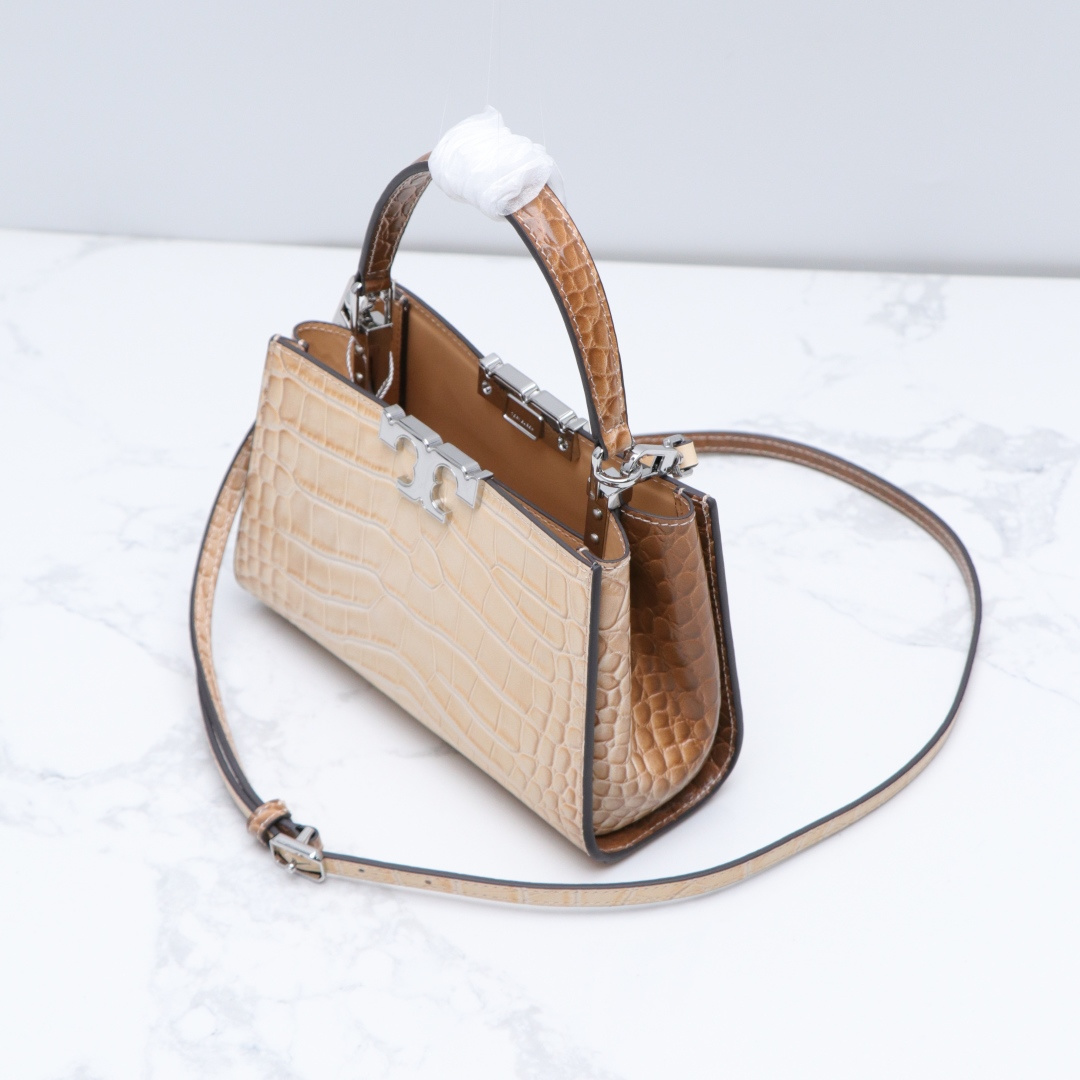 Tory Burch ～ （小号）鳄鱼纹纹牛皮
