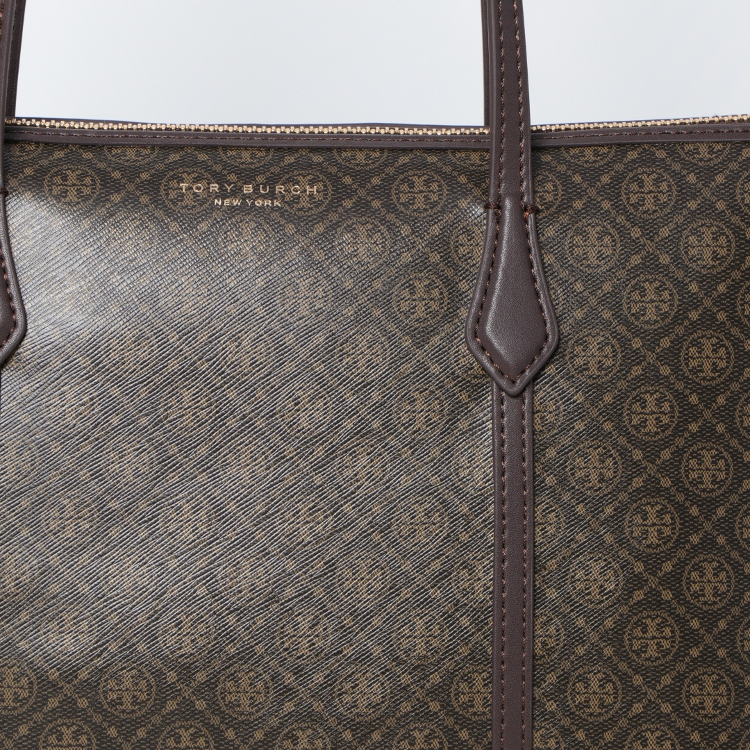 Tory Burch ～Perry 这小号拉链托特包风格简约 功能多元 配有可拆卸信封小包 可作为手拿包使用