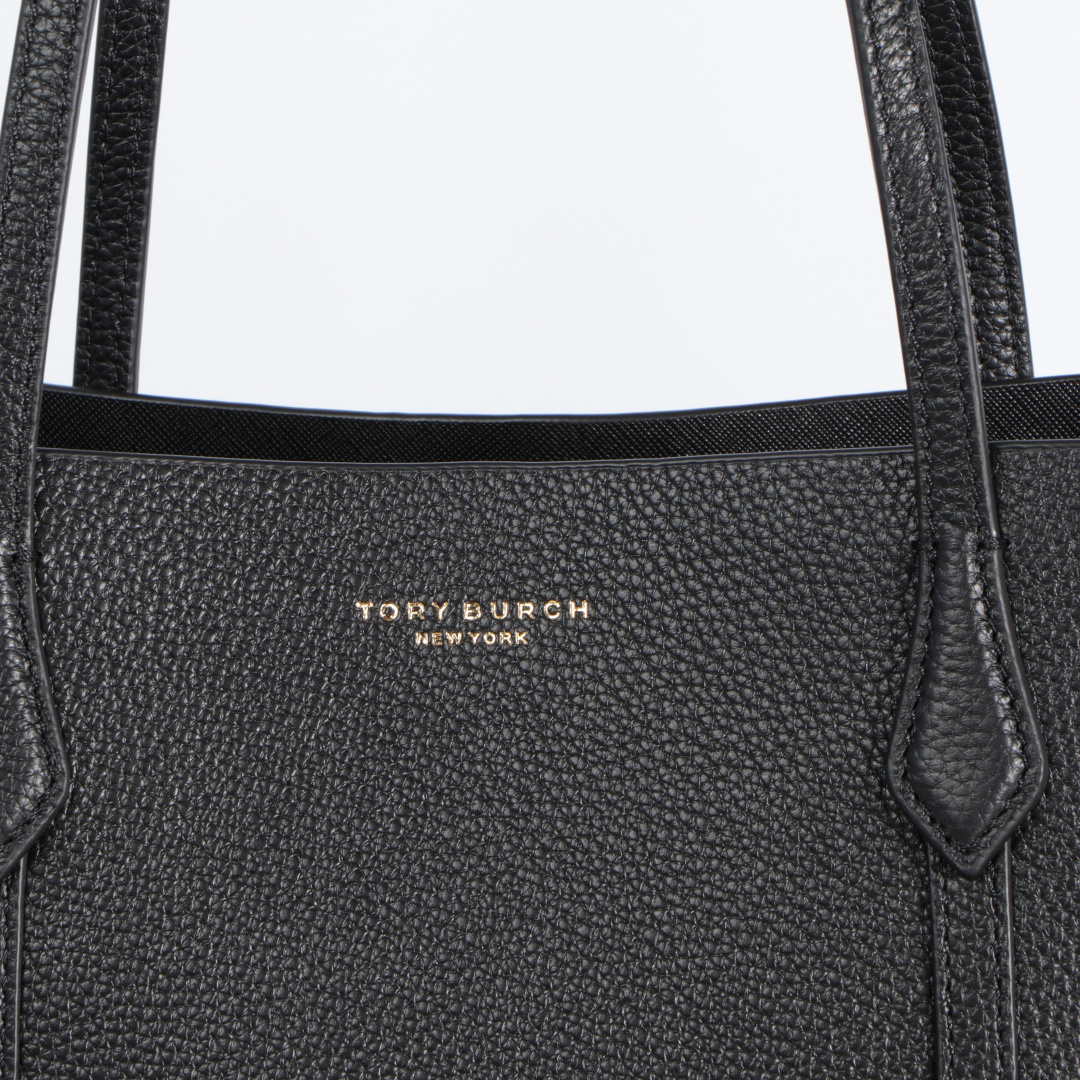 Tory Burch ～荔枝纹头层牛皮 臻选通勤托特包 实用百搭 Perry 托特包如今更加轻盈 满足日常需求