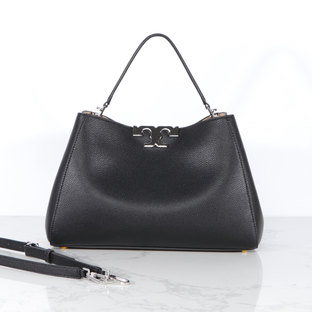 Tory Burch ～大号Eleanor 手提包焕新登场 更显慵懒随性 Eleanor Slim 手提包精选柔软皮革而制
