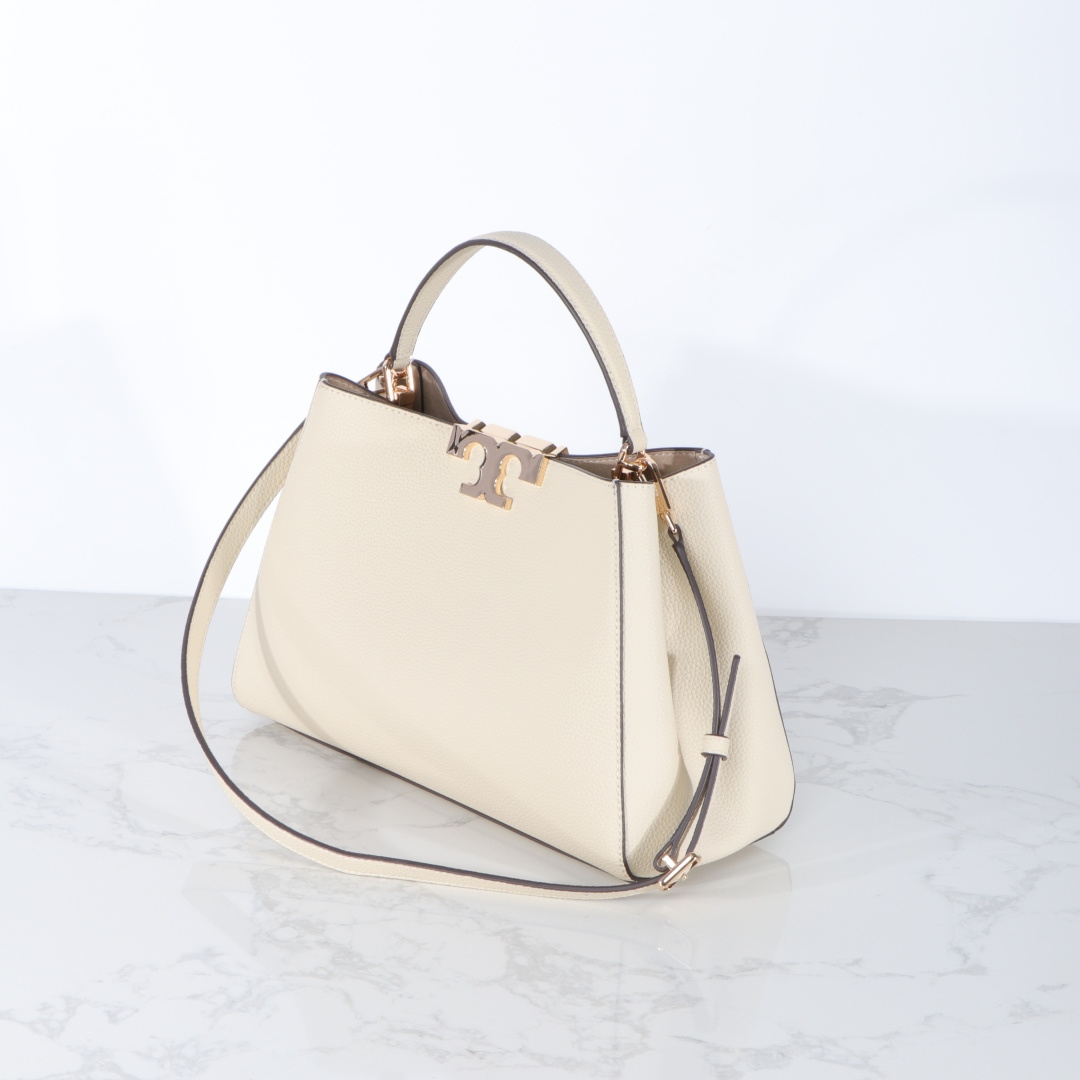 Tory Burch ～大号Eleanor 手提包焕新登场 更显慵懒随性 Eleanor Slim 手提包精选柔软皮革而制