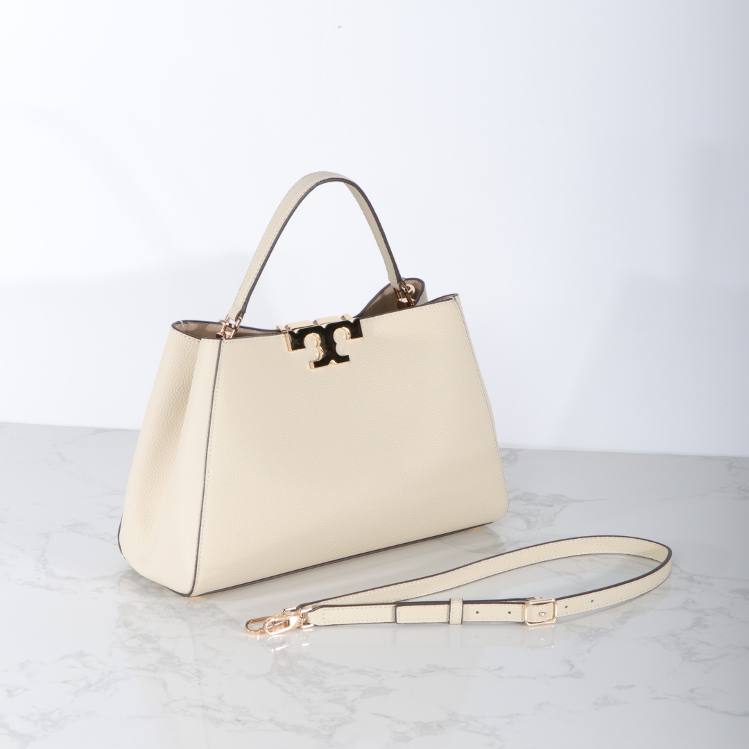 Tory Burch ～大号Eleanor 手提包焕新登场 更显慵懒随性 Eleanor Slim 手提包精选柔软皮革而制