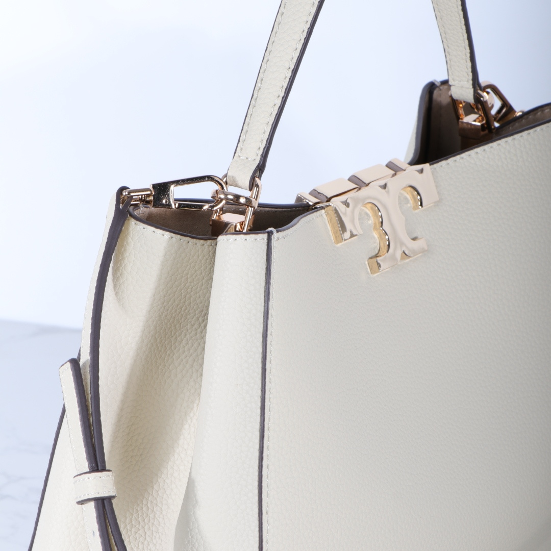 Tory Burch ～大号Eleanor 手提包焕新登场 更显慵懒随性 Eleanor Slim 手提包精选柔软皮革而制