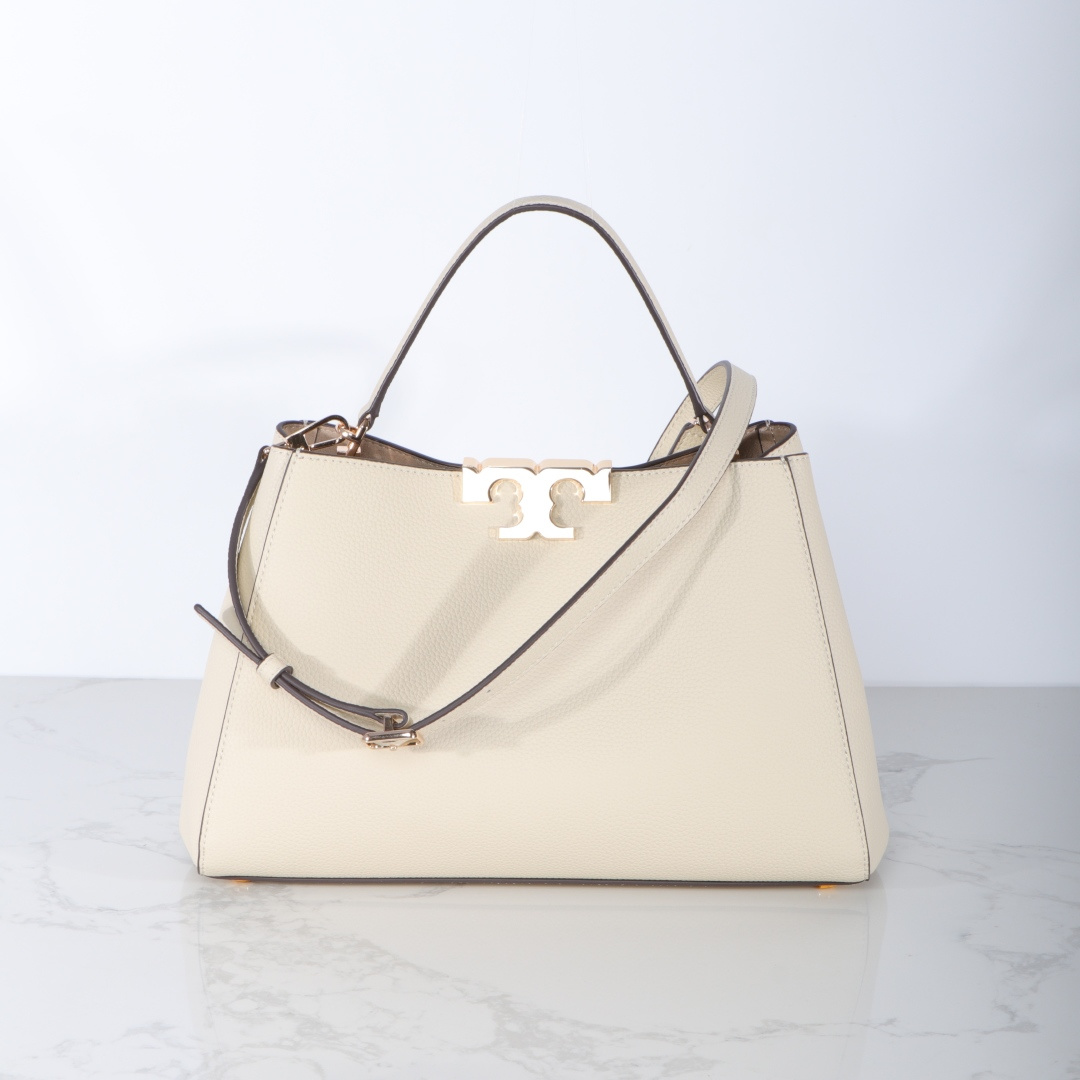 Tory Burch ～大号Eleanor 手提包焕新登场 更显慵懒随性 Eleanor Slim 手提包精选柔软皮革而制