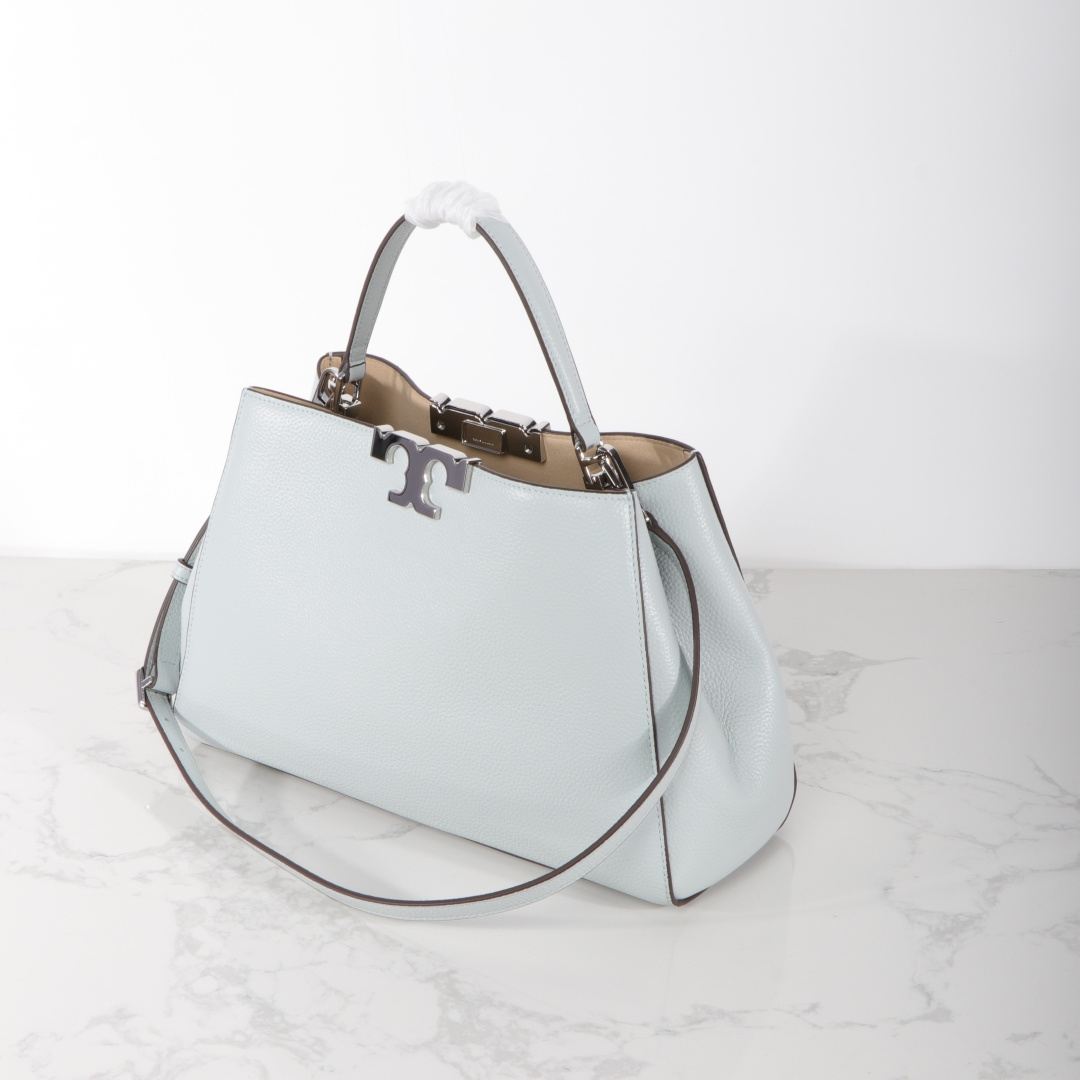 Tory Burch ～Eleanor 手提包焕新登场 更显慵懒随性 Eleanor Slim 手提包精选柔软皮革而制