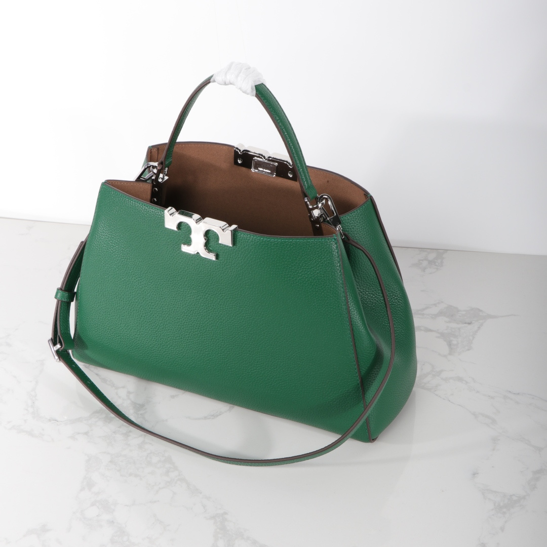 Tory Burch ～Eleanor 手提包焕新登场 更显慵懒随性 Eleanor Slim 手提包精选柔软皮革而制
