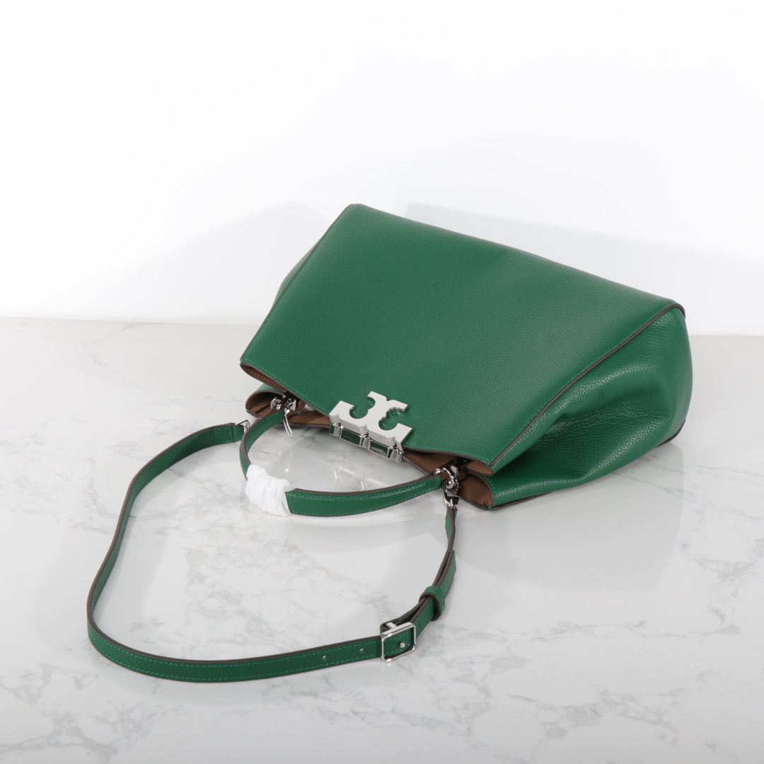 Tory Burch ～Eleanor 手提包焕新登场 更显慵懒随性 Eleanor Slim 手提包精选柔软皮革而制
