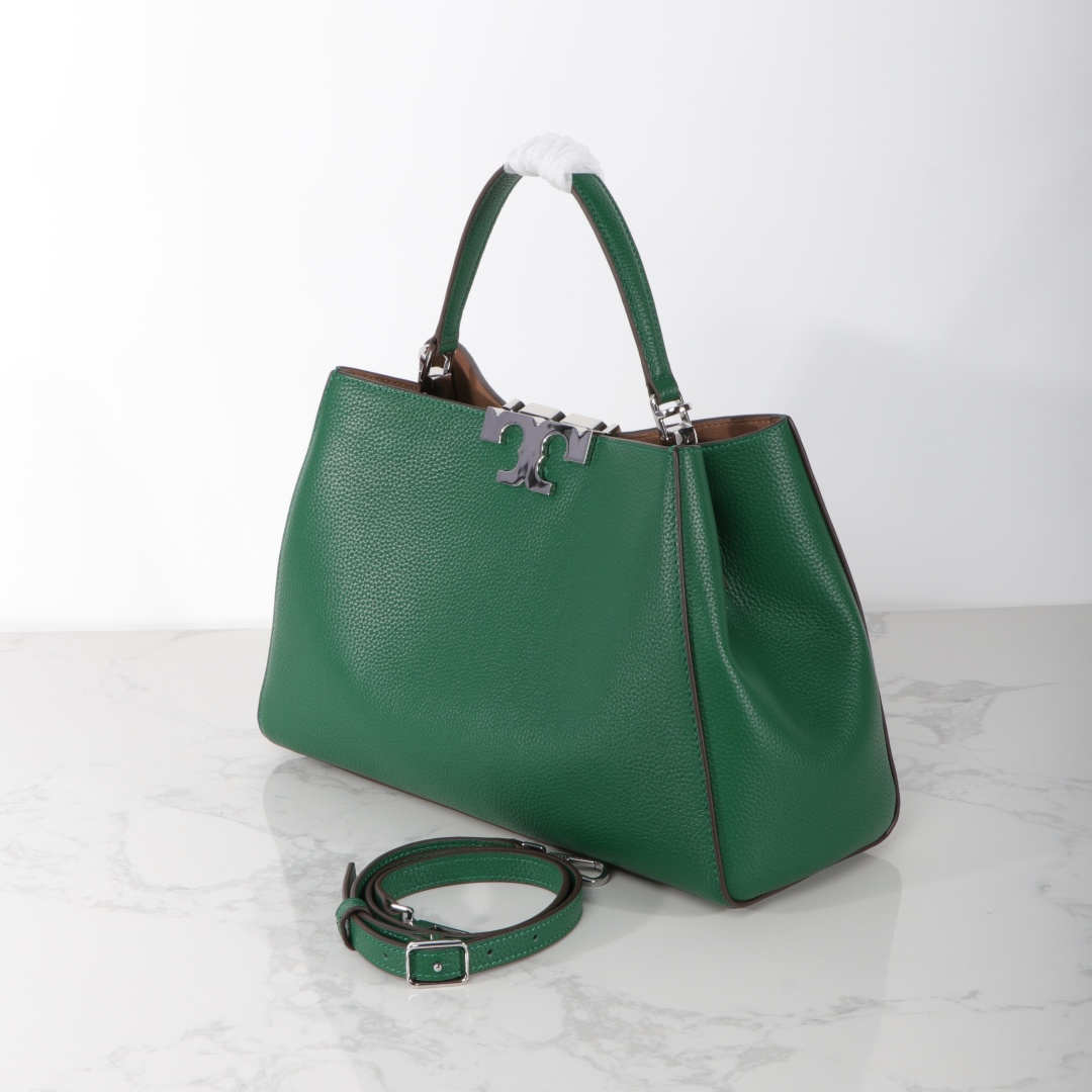 Tory Burch ～Eleanor 手提包焕新登场 更显慵懒随性 Eleanor Slim 手提包精选柔软皮革而制