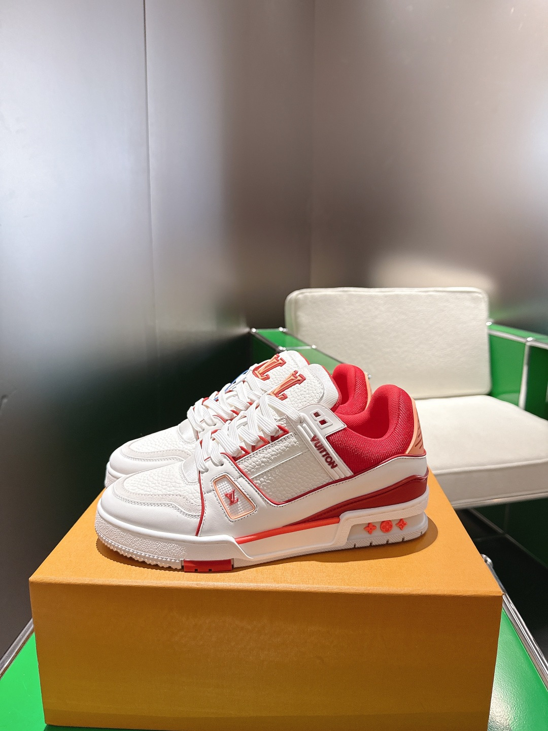 Louis Vuitton Vuiton 路易威登 Trainer系列板鞋篮球鞋 板鞋‼