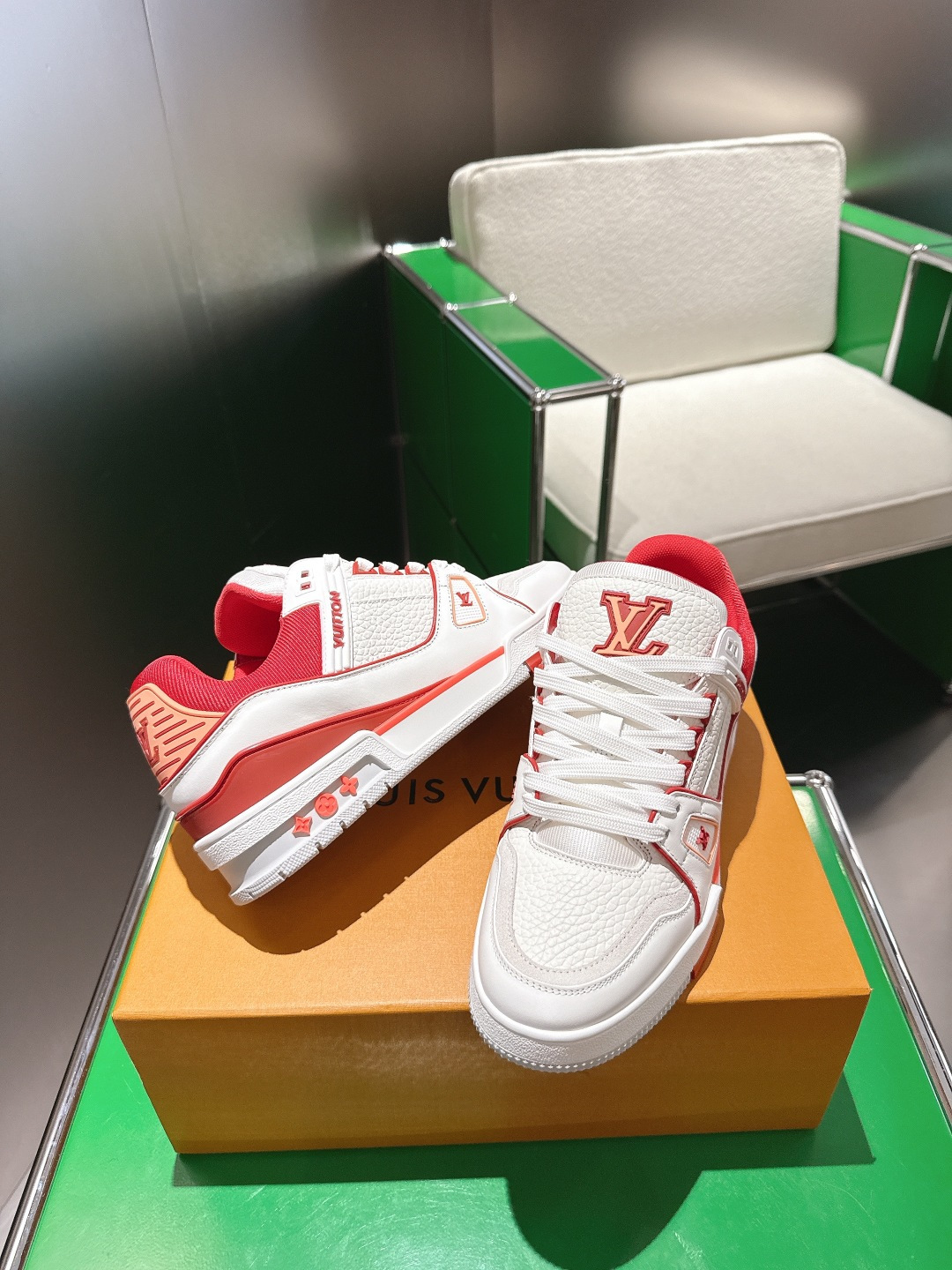 Louis Vuitton Vuiton 路易威登 Trainer系列板鞋篮球鞋 板鞋‼