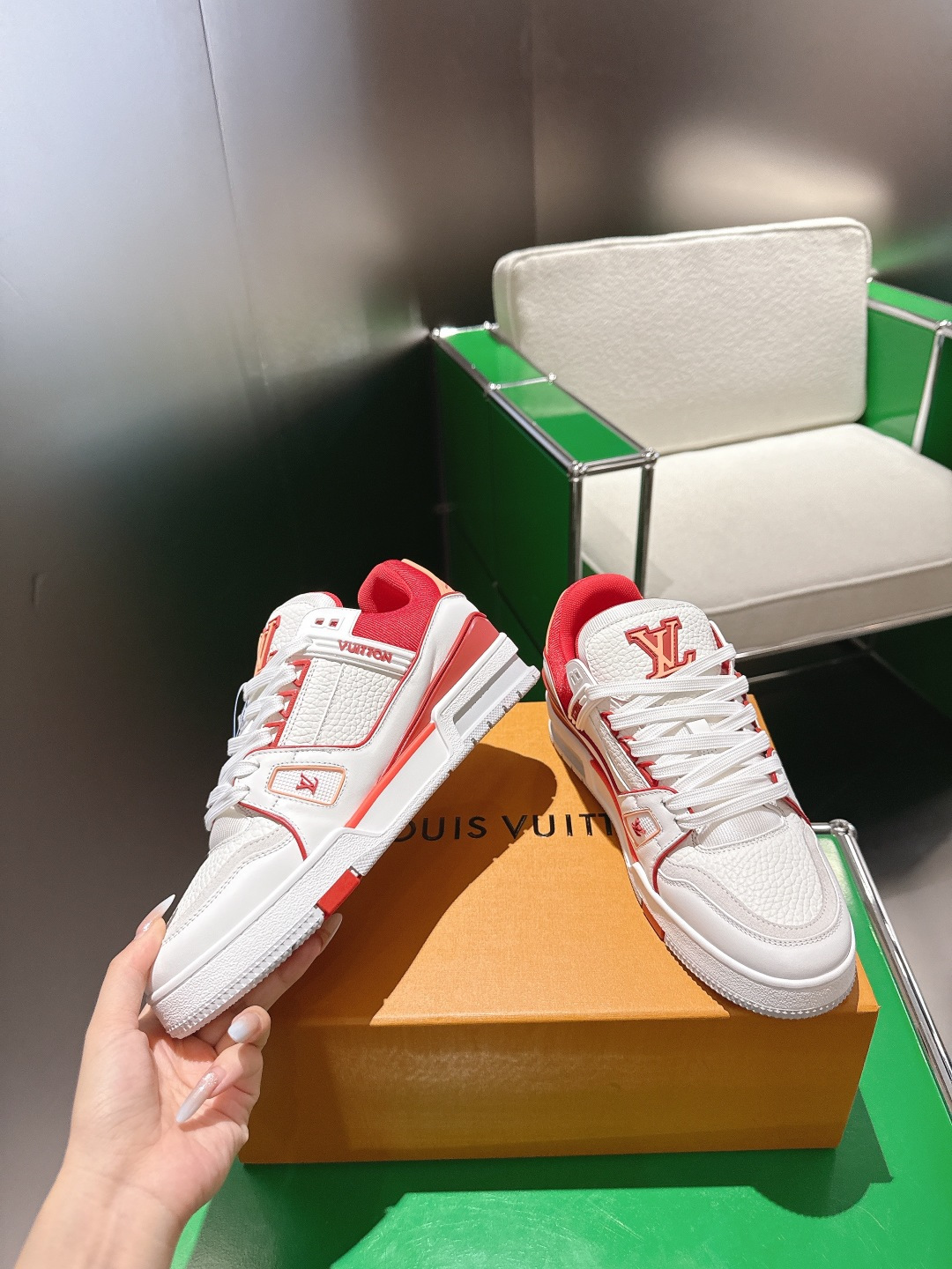 Louis Vuitton Vuiton 路易威登 Trainer系列板鞋篮球鞋 板鞋‼