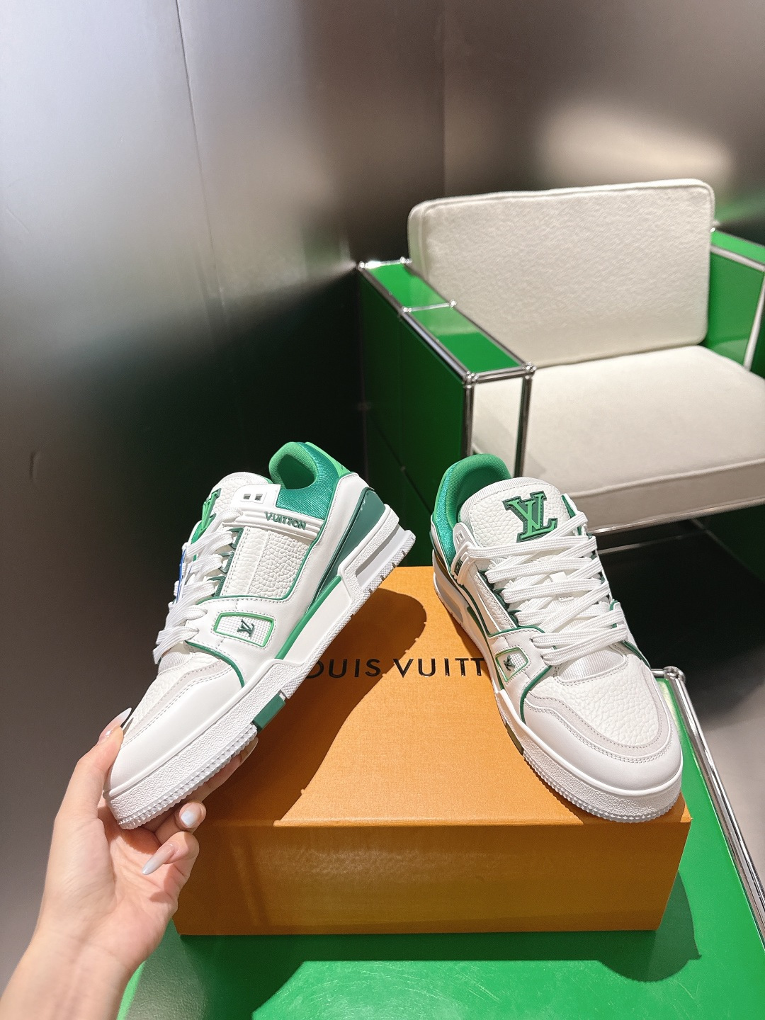 Louis Vuitton Vuiton 路易威登 Trainer系列板鞋篮球鞋 板鞋‼
